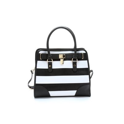 Wide Stripe Bag from Monroe and Main | WW719211