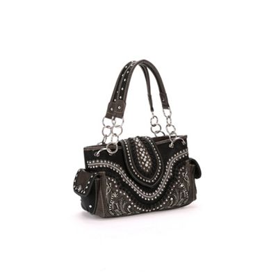 Whipstitched Rhinestone Bag from Seventh Avenue | DU719475