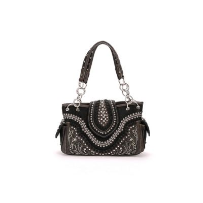 Whipstitched Rhinestone Bag from Seventh Avenue | DI719475