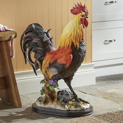 large rooster statue for sale