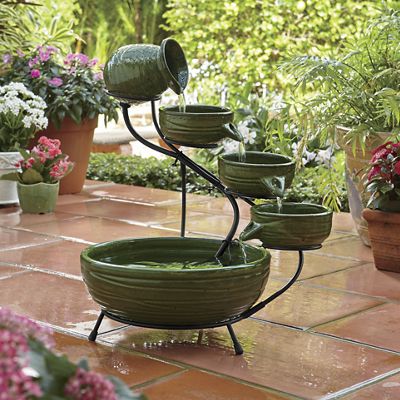 3-Tier Solar Fountain from Ginny's | JD734916