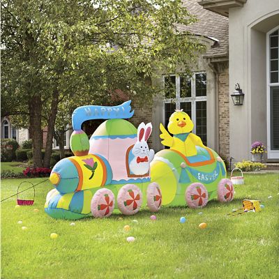 Easter Train Inflatable from Ginny's | 734981