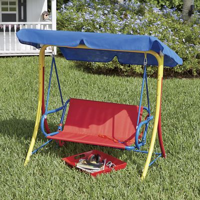 Kids door swing