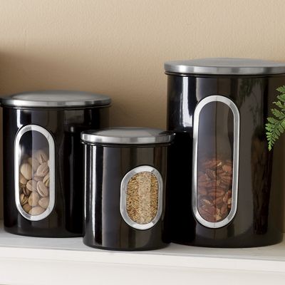 4-Piece Window Storage Canister Set from Seventh Avenue | DI739053