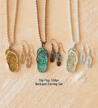 Get Set to Stun Coordinate your look with matching <br/>necklaces & earrings.
